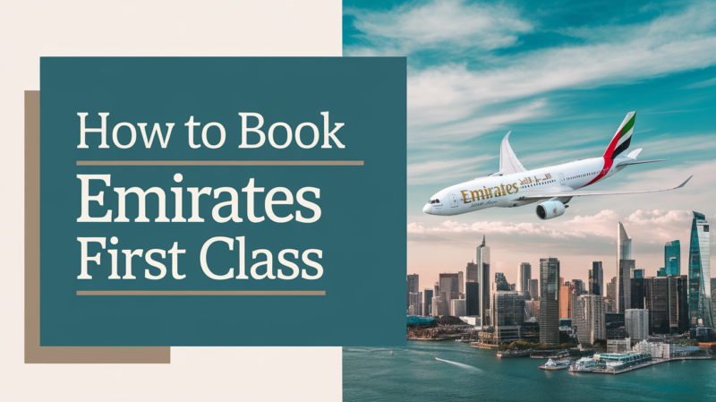 how to book Emirates First class