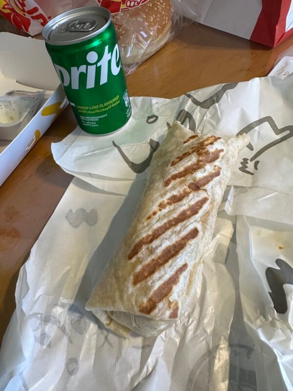 MY review of a Shwarma from Al Baik in Jeddah