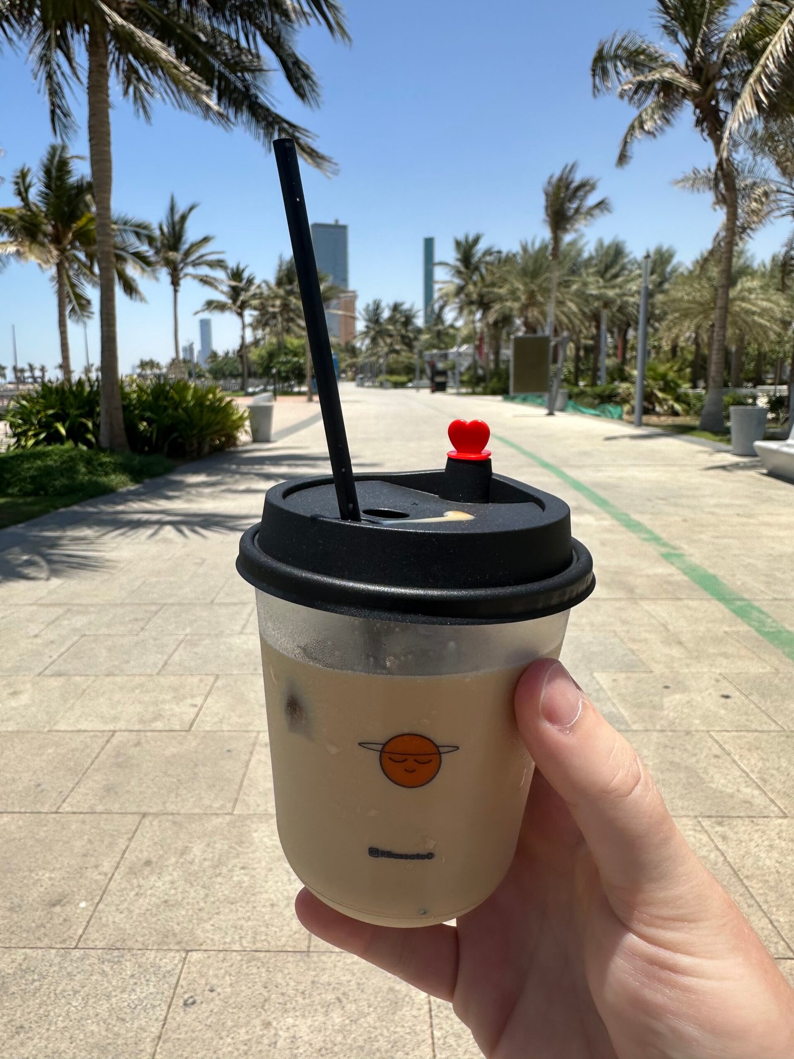 A cafe in Jeddah. Saudi Arabia coffee culture is awesome.