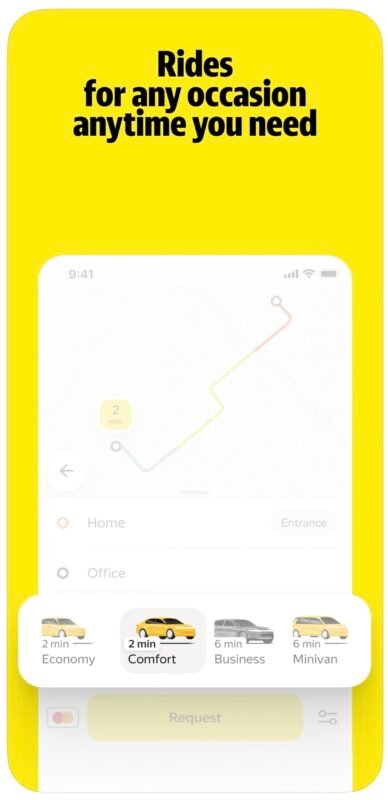 Downloading Yandex go for uber in armenia