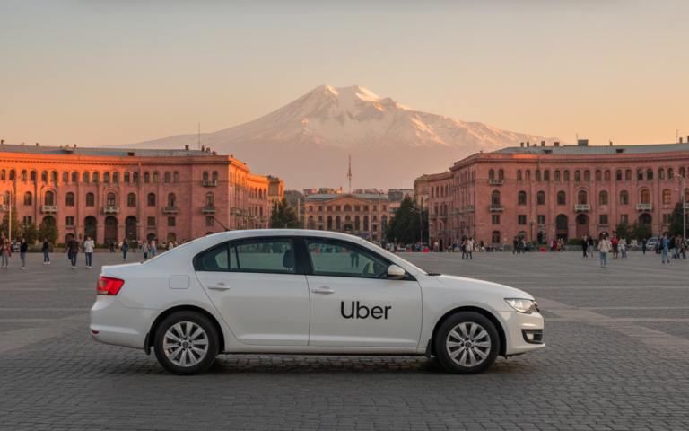 Uber in Armenia is not actually the right way to use ride share. Yandex is the app
