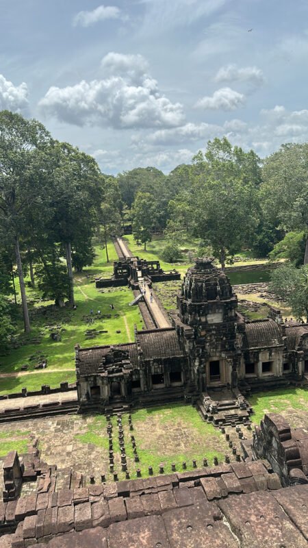 A view at Angkor Wat in Siem Reap, Cambodia