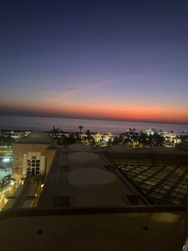view from the jeddah hilton in saudi arabia