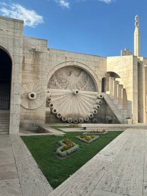 Once you get through Zvartnots Airport, you'll be able to check out The Cascade in Yerevan, Armenia