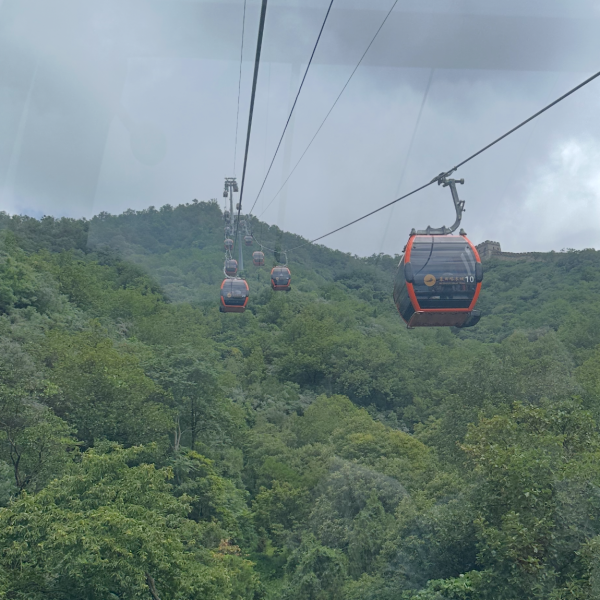 Cable Car at the Great Wall